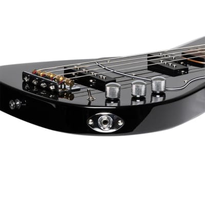 STAGG Electric bass guitar Silveray series "P" model Black image 7