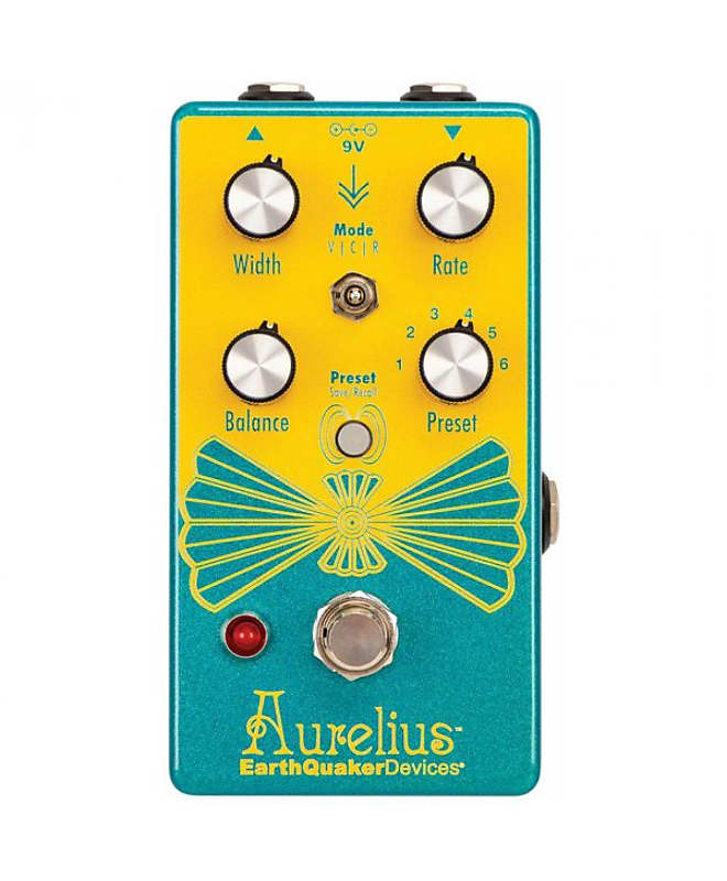EarthQuaker Devices Aurelius Tri-Voice Chorus 2023 - Present - Teal / Yellow image 1