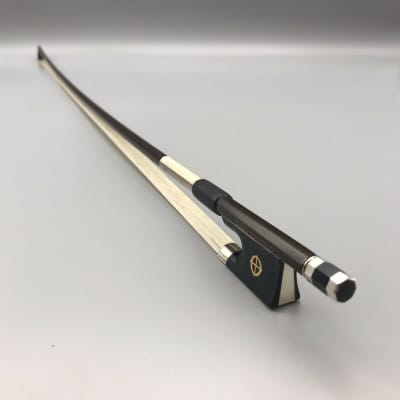 Codabow Diamond GX Carbon Fiber Violin Bow - Silver Mounted - Pristine Condition image 7