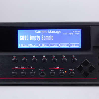 E-mu E-IV, e64 LCD Display blue with cable Kit