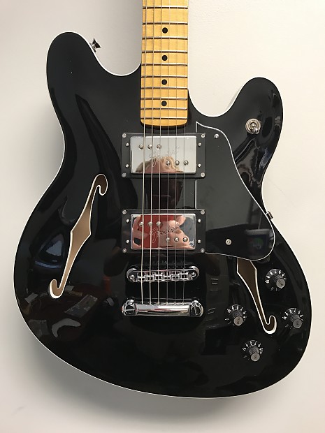 Fender Modern Player Starcaster 2017 Black