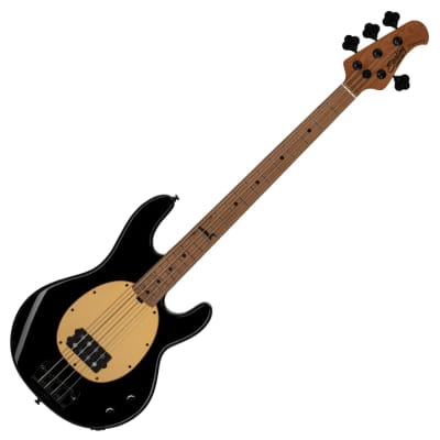 Sterling by Music Man Pete Wentz Artist Series StingRay Bass Guitar, Black image 1