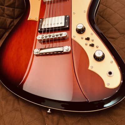 Rivolta MONDATA BARITONE VII Chambered Mahogany Body Maple Neck 6-String Electric Guitar w/Soft Case image 12