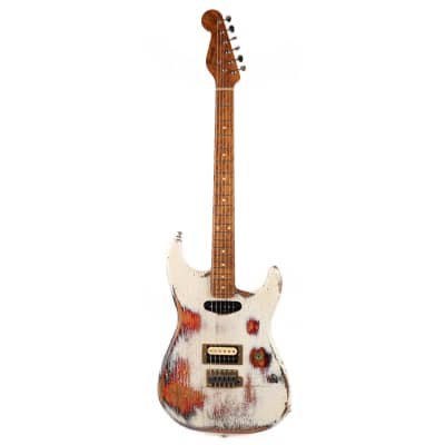 Paoletti Stratospheric Loft Series HS Music Zoo Exclusive Aged White over Sunburst Used image 2
