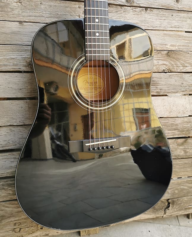 Fender DG5 Acoustic Guitar Black | Reverb