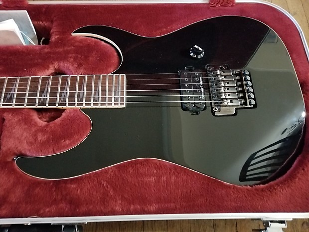 Ibanez Prestige RG2610E-BK Black w/ Team J. Craft Hard Case