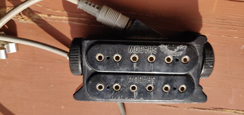 Rare Vintage Shadow Acoustic Guitar Soundhole Pickup Humbucker