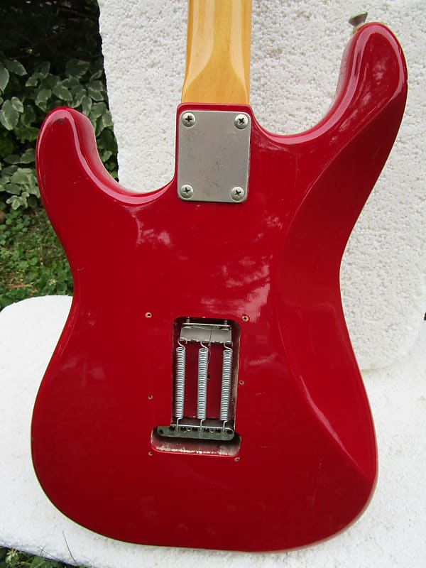 Fresher Straighter Guitar, 1980's, Japan, Dakota Red Finish, Gig