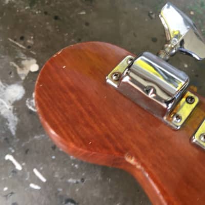 1970s Columbus Bass Guitar Made in Japan Roadworn Big Block Inlays image 13