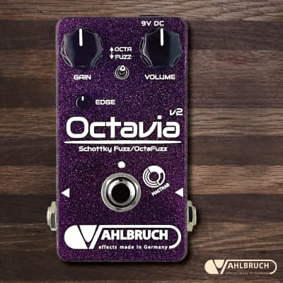 Vahlbruch Octavia v2 , OctaFuzz / Fuzz pedal, NEW, made in Germany image 1