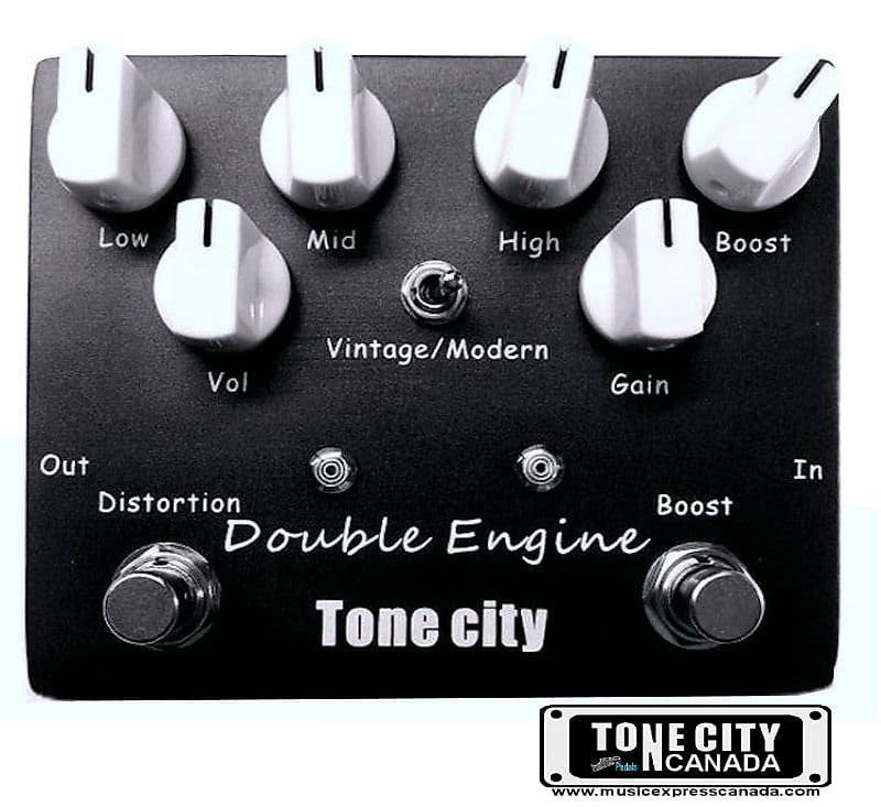 洋楽 BIG TONE Tone City Double Engine T40 Rectified High Energy Distortion