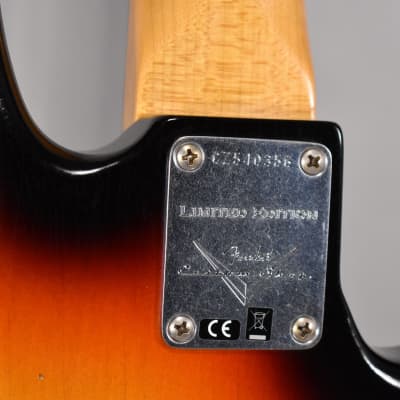 2019 Fender Custom Shop LTD '64 Journey Man Jazz Bass Sunburst Lefty w/OHSC image 20