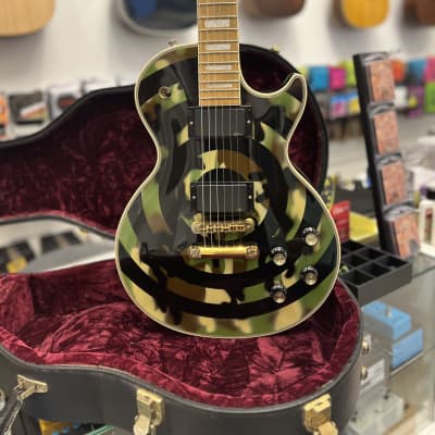 Gibson Les Paul Custom Shop Zakk Wylde 2004- Bullseye Camo for sale