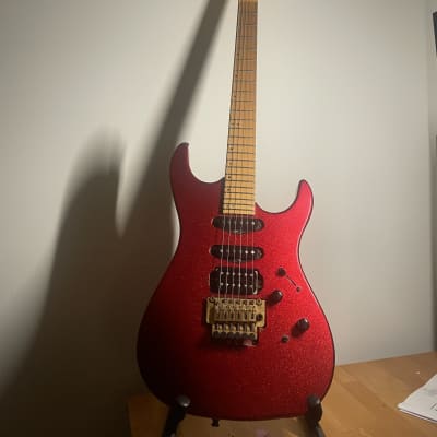 Hamer Centaura USA from 1991 in Sparkle Red with original hardcase for sale