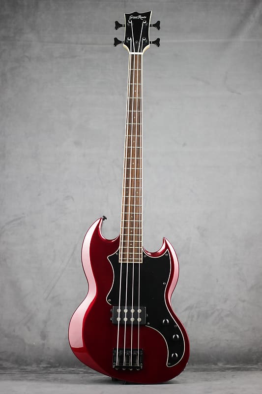 Grass Roots Viper SG Bass by ESP 2012 wine red | Reverb