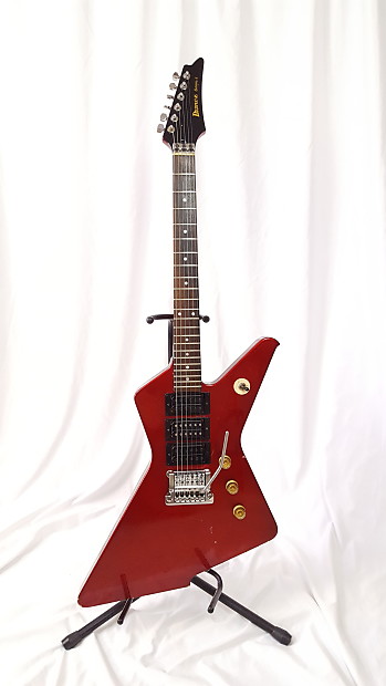 Collectible Ibanez Destroyer II 1982 Fire Red, Phil Collen