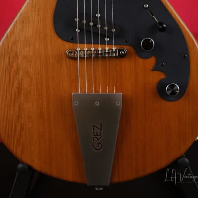 Grez "Folsom" Natural Single Cut Electric Guitar  - 1 Piece Redwood Body! image 6