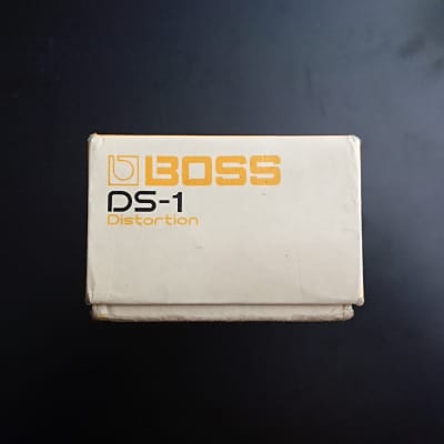 Boxed, 1983 Made in Japan - Boss DS-1 Distortion (Black Label) MIJ 1982 - 1988 - Orange image 11
