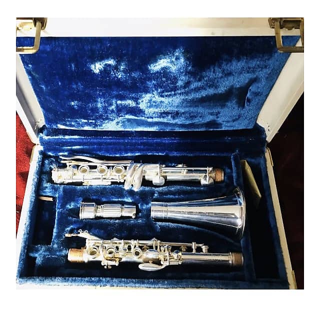 SELMER DEPOSE Bb CLARINET Radio Improved RI SILVER PLATED