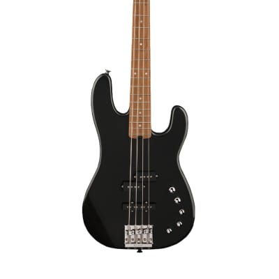 Used Charvel Pro-Mod San Dimas Bass PJ IV Metallic Black w/ Caramelized Maple FB image 3