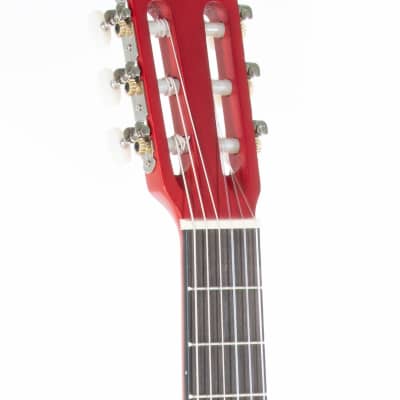 PURE GEWA Concert guitar BASIC 3/4 transparent red image 6