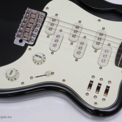 Italia Imola Semi Hollow guitar , MIK w/ original Gigbag - 6 pickups, Ampeg inspired image 4