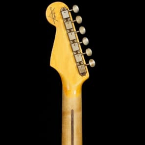 Fender  Custom Shop 1956 Stratocaster Heavy Relic 2013 Sunburst image 8