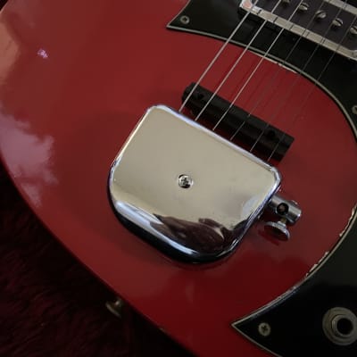 c.1968- Truetone/Kay/Valco  K-300 Vintage Guitar “Red” imagen 8