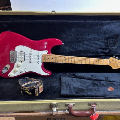 Fender California Fat Stratocaster with Rosewood Fretboard 1997 - 1998 - Candy Apple Red for sale
