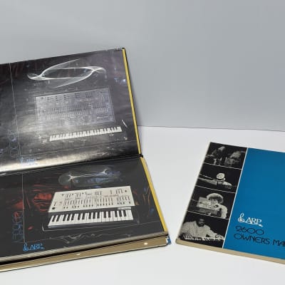 RARE ARP Synthesizer Brochure Collection + 2600 Owner’s Manual – Odyssey / 260 ARP 1980