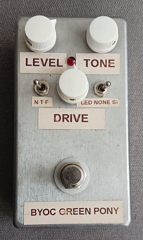 BYOC (build your own clone) Green Pony Overdrive 2020's | Reverb