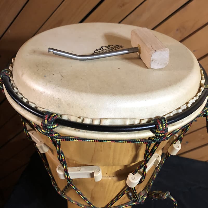 Mountain Rhythm D1020PN - Pine Djembe Natural Finish | Reverb