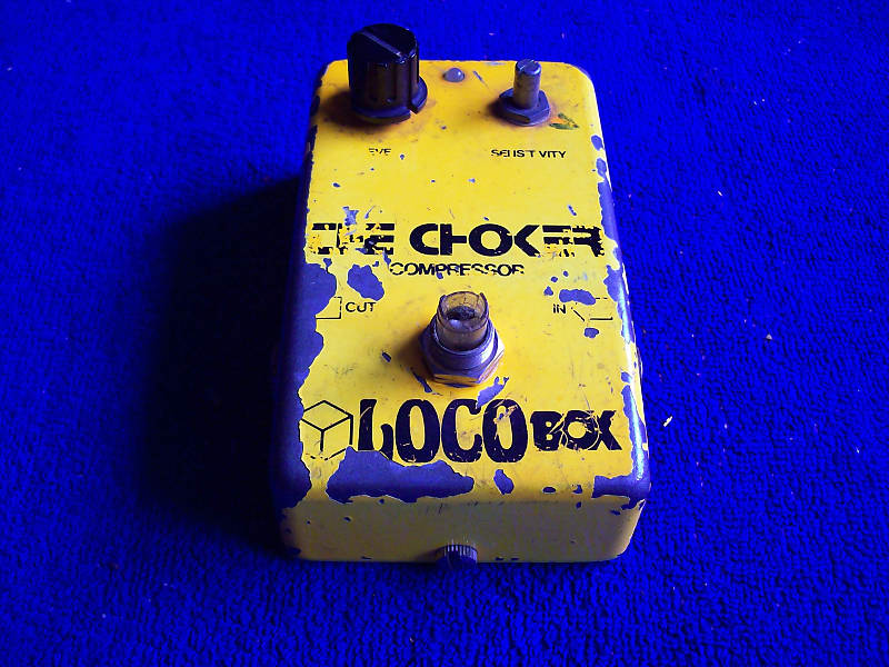 Locobox Choker Compressor Pedal Rare Handwired Late 70s - | Reverb