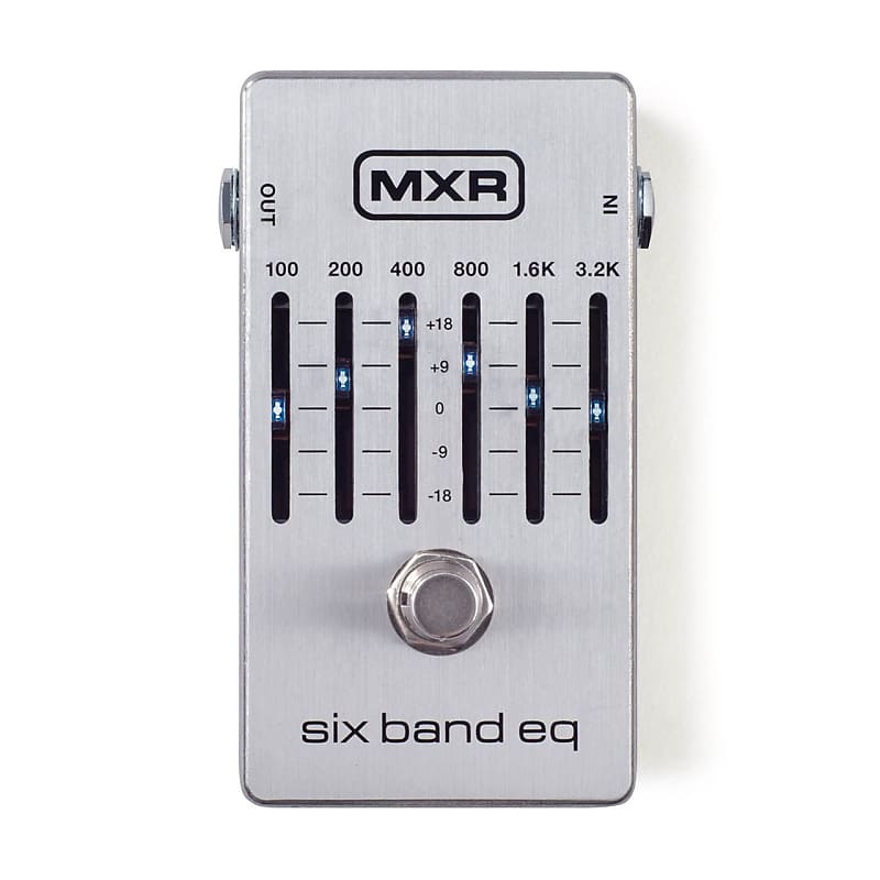 MXR M109S 6 Band Graphic EQ Effect Pedal image 1