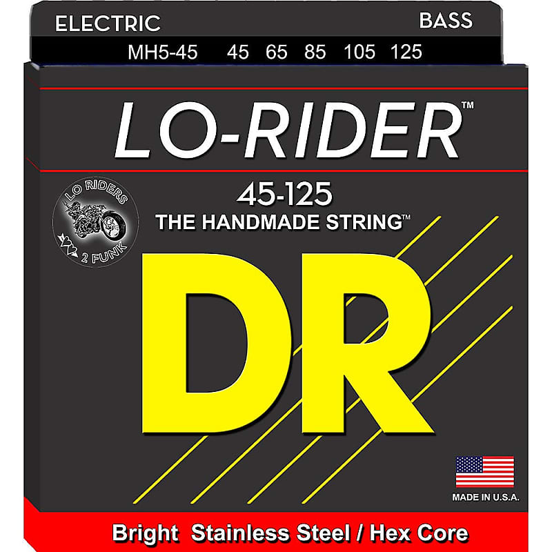 DR LO-Rider 5 String Bass Set image 1