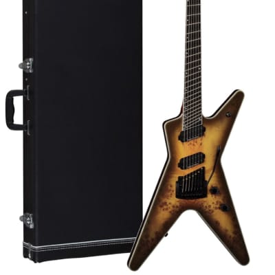 Dean ML 7 String Select Multiscale Kahler Guitar, Ebony, Bundle image 5