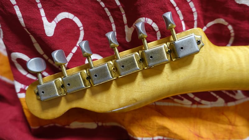 Moon TL type Philip Kubicki 1P Figured Maple Body Red Made