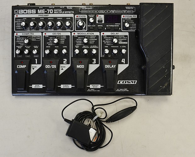 Boss ME70 Guitar MultiEffects Pedal Reverb
