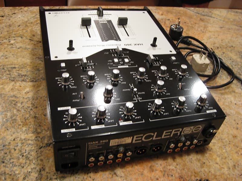 【動作品】ECLER HAK 360 DJミキサー 希少 ECLER HAK 360 エクラー DJミキサー