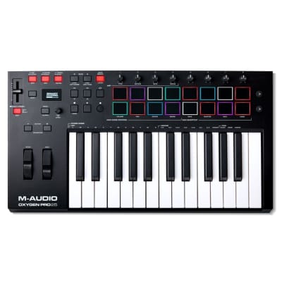 M-Audio Oxygen Pro 25 25-key USB Powered MIDI Controller with Smart Controls and Auto-Mapping