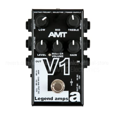AMT Electronics V1 (VOX) - guitar preamp (distortion/overdrive) (DHL fastest shipping) image 2