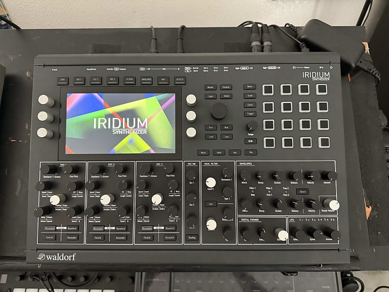 Waldorf Iridium Desktop Synthesizer 2020 - Present - Black image 1