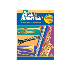Alfred 00-17086 Accent on Achievement - B-flat Bass Clarinet (Book 1)