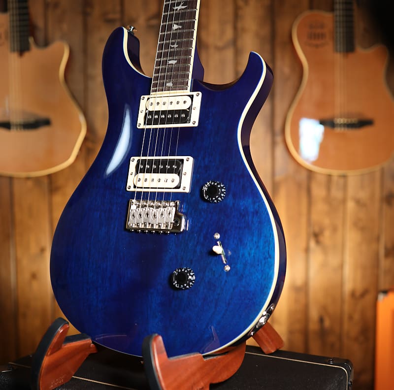 PRS SE Standard 24 Translucent Blue 8616 Reverb