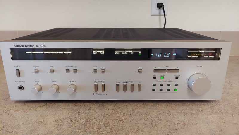 Harman Kardon hk490i Mid-80&#039;s - Full Restoration + Bluetooth  			