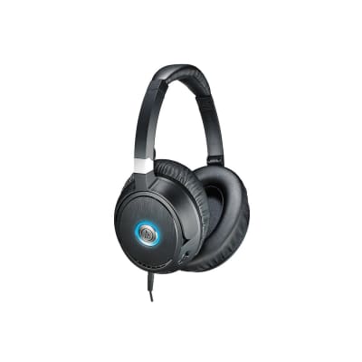 Audio-Technica ATH-ANC70 QuietPoint Active Noise-Cancelling Over-Ear Headphones with Built-in Mic, 10-25000Hz Frequency Response, 1/8  Input Connector image 4