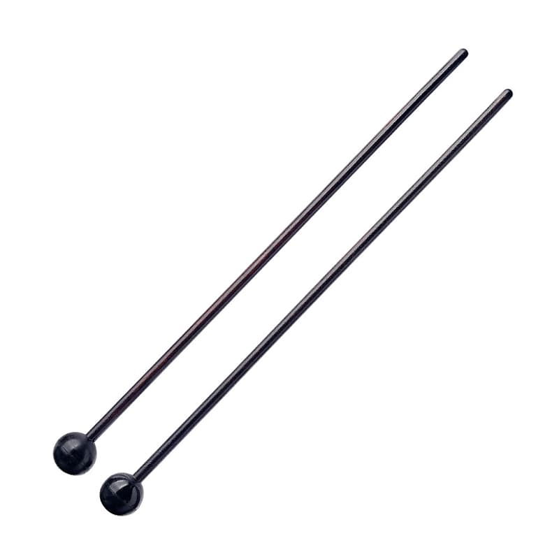 Stagg Pair of Maple Bell Mallets with Spherical Black Rubber Head image 1