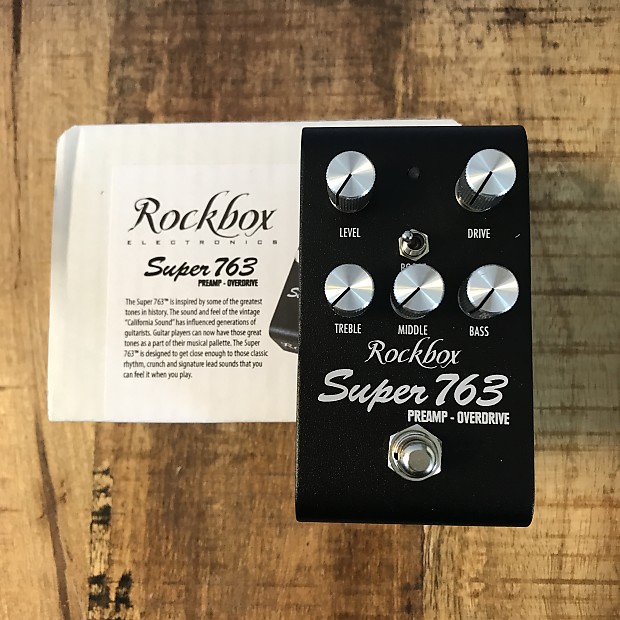 Rockbox Super 763 Preamp-Overdrive