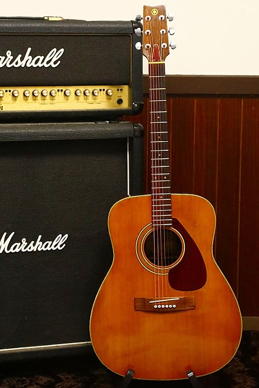 1970's made Vintage Yamaha FG-280 Solid Top Acoustic Guitar