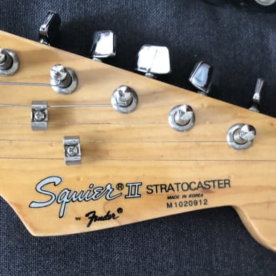 Squier II Standard Stratocaster HSS with Rosewood Fretboard (Made in Korea) 1990 - 1992 - Torino Red image 2